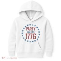 Party Like ItS 1776 Kids Hoodie thumb 0