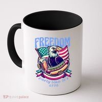 Party Like Its 1776 Patriotic Eagle Coffee Mug thumb 0