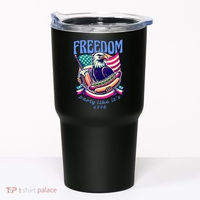 Party Like Its 1776 Patriotic Eagle Tumbler