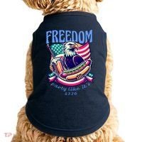 Party Like Its 1776 Patriotic Eagle Doggie Tank thumb 0