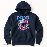 Party Like Its 1776 Patriotic Eagle Hoodie thumb 0