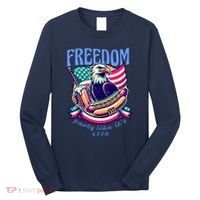 Party Like Its 1776 Patriotic Eagle Long Sleeve Shirt thumb 0