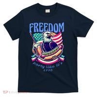 Party Like Its 1776 Patriotic Eagle T-Shirt thumb 0
