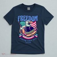 Party Like Its 1776 Patriotic Eagle T-Shirt thumb 5