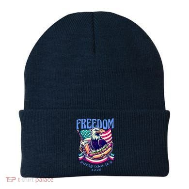 Party Like Its 1776 Patriotic Eagle Beanie