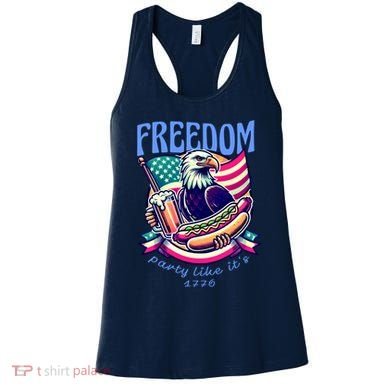 Party Like Its 1776 Patriotic Eagle Women's Tank Top