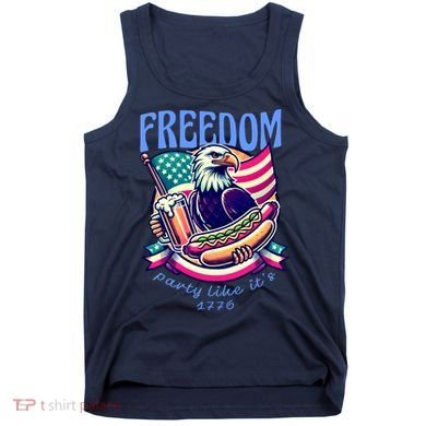Party Like Its 1776 Patriotic Eagle Tank Top