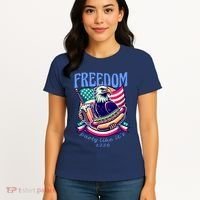 Party Like Its 1776 Patriotic Eagle Women's T-Shirt thumb 4