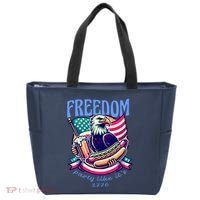 Party Like Its 1776 Patriotic Eagle Tote Bag thumb 0
