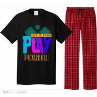 Pickleball Life Is Short Play Pickle Ball Gift Pajama Set thumb 0