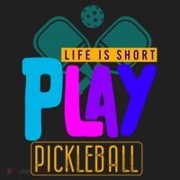 Pickleball Life Is Short Play Pickle Ball Gift Hat thumb 2