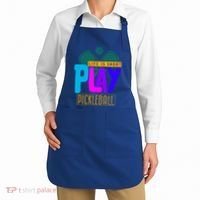 Pickleball Life Is Short Play Pickle Ball Gift Apron thumb 2
