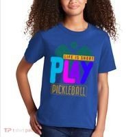 Pickleball Life Is Short Play Pickle Ball Gift Kids T-Shirt thumb 2