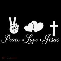 Peace Love Jesus - Christian Christ Coffee Mug thumb 5