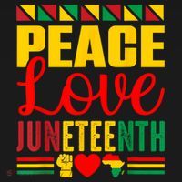 Peace Love & Juneteenth June 19th Freedom Day Pajama Set thumb 2