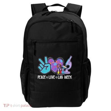 Peace Love Lab Week Science Fan Backpack