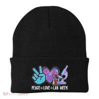 Peace Love Lab Week Science Fan Beanie thumb 0