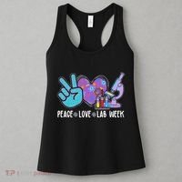 Peace Love Lab Week Science Fan Women's Tank Top thumb 3