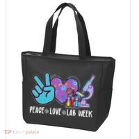 Peace Love Lab Week Science Fan Tote Bag thumb 3