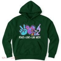 Peace Love Lab Week Science Fan Hoodie thumb 0