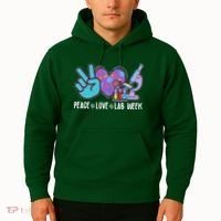 Peace Love Lab Week Science Fan Hoodie thumb 2