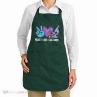 Peace Love Lab Week Science Fan Apron thumb 2