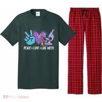 Peace Love Lab Week Science Fan Pajama Set thumb 0