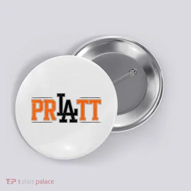 Pratt LA  Los Angeles Button