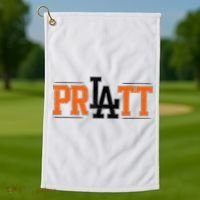 Pratt LA  Los Angeles Golf Towel thumb 1