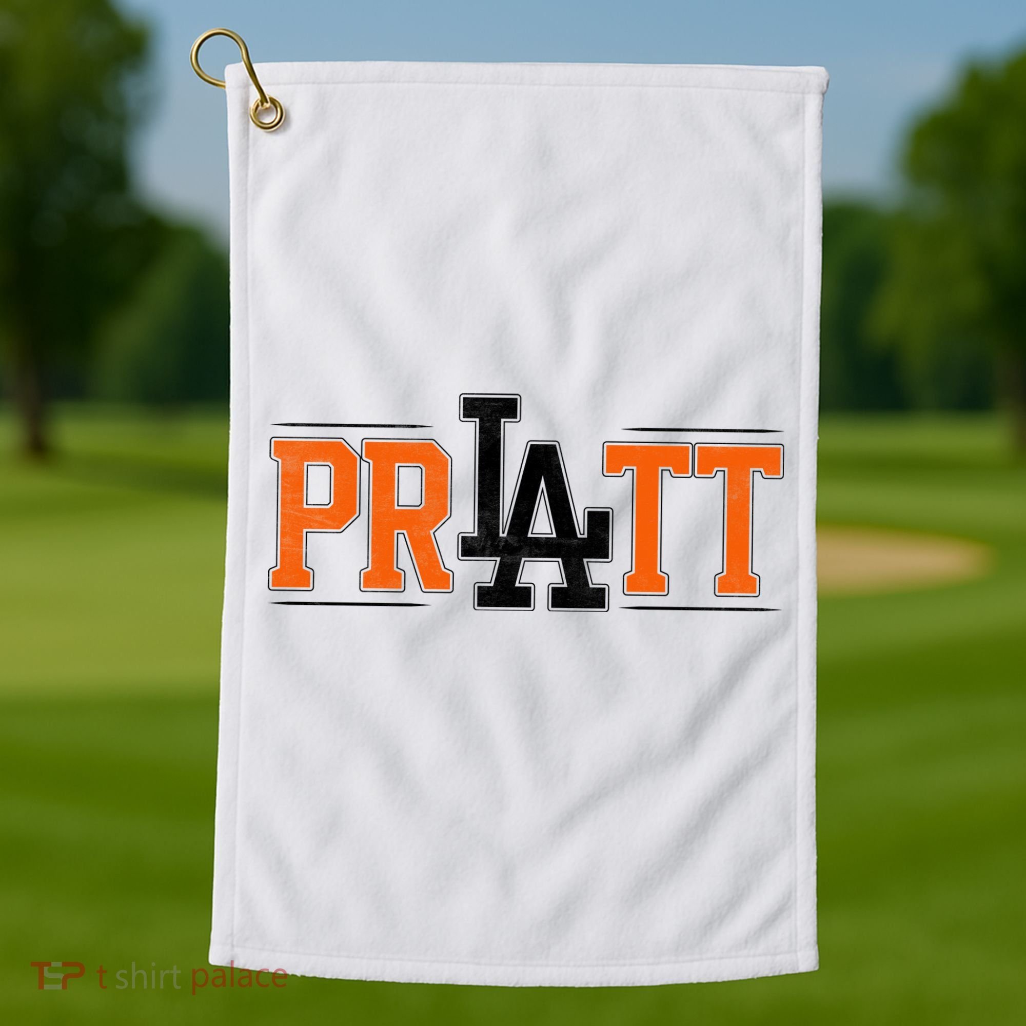 Pratt LA  Los Angeles Golf Towel