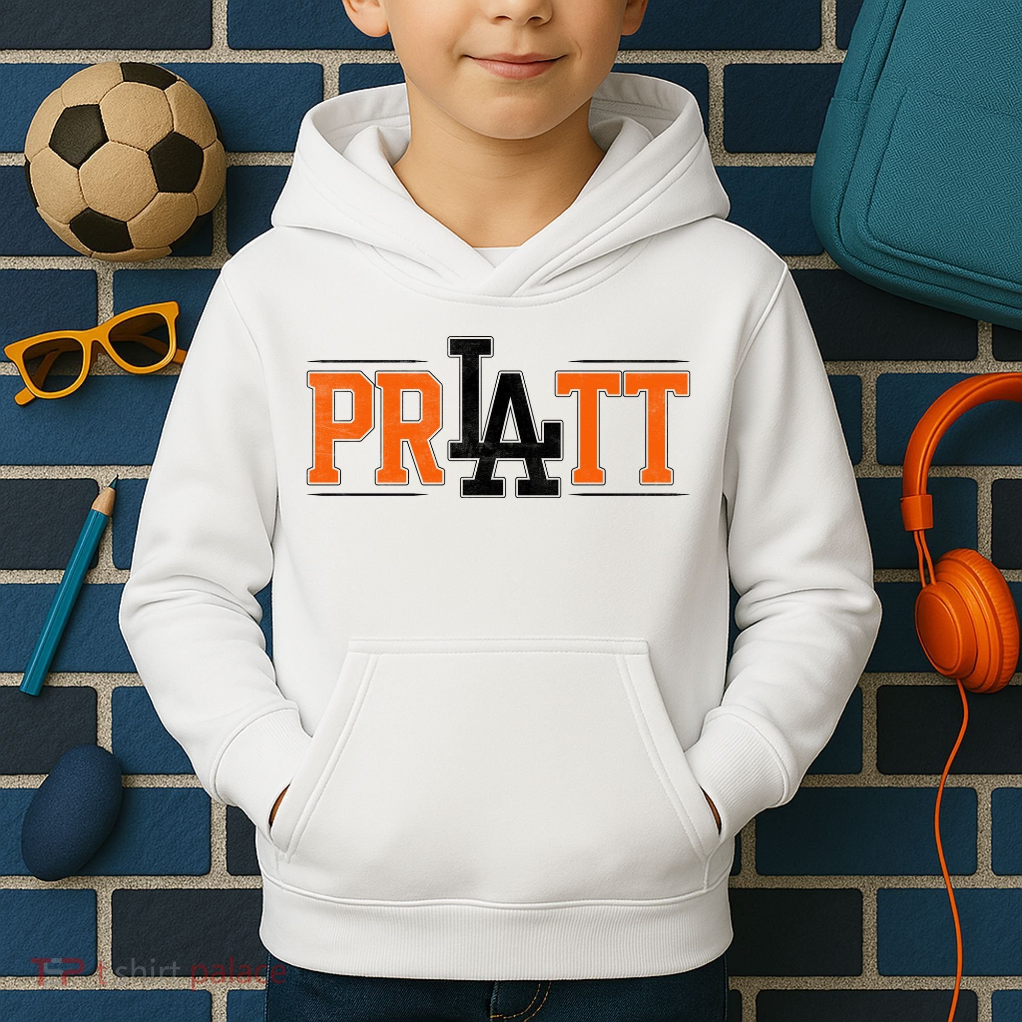 Pratt LA  Los Angeles Kids Hoodie