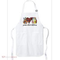 Peace Love Lottery Mexican Bingo Cards Latina Power Mexicana Apron thumb 0