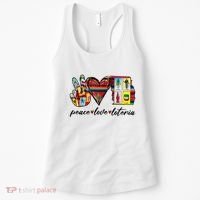 Peace Love Lottery Mexican Bingo Cards Latina Power Mexicana Women's Tank Top thumb 0