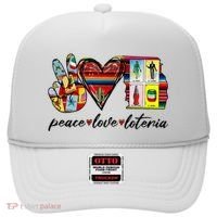 Peace Love Lottery Mexican Bingo Cards Latina Power Mexicana Hat thumb 0