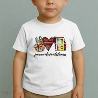 Peace Love Lottery Mexican Bingo Cards Latina Power Mexicana Toddler T-Shirt thumb 2