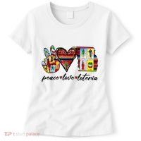 Peace Love Lottery Mexican Bingo Cards Latina Power Mexicana Women's T-Shirt thumb 0