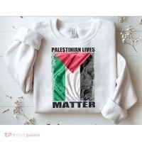 Palestinian Lives Matter Free Palestine Flag Palestinian Sweatshirt thumb 2
