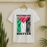 Palestinian Lives Matter Free Palestine Flag Palestinian T-Shirt thumb 2