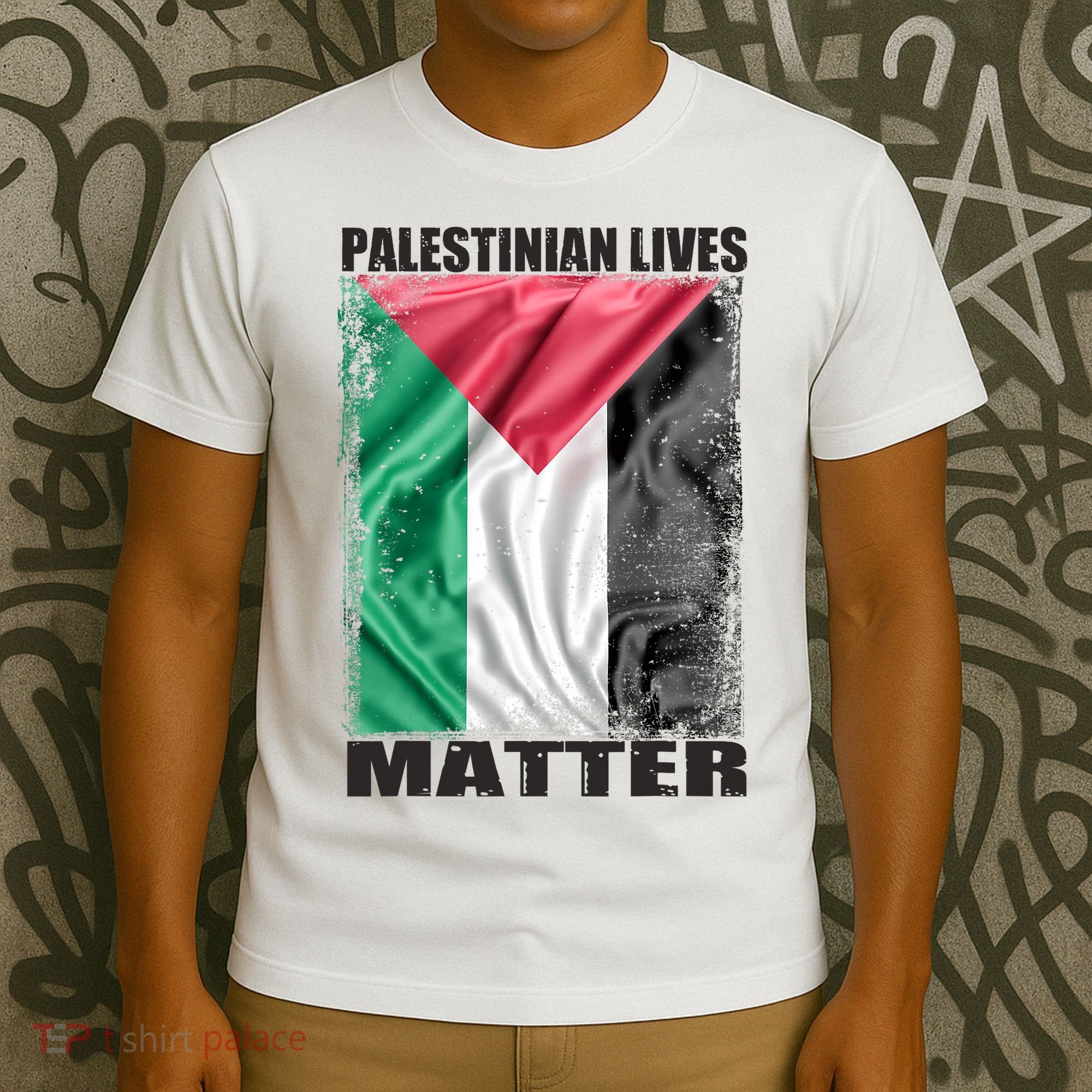 Palestinian Lives Matter Free Palestine Flag Palestinian T-Shirt