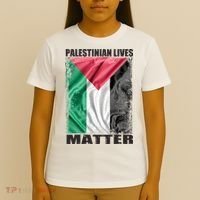 Palestinian Lives Matter Free Palestine Flag Palestinian T-Shirt thumb 4