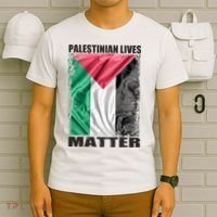 Palestinian Lives Matter Free Palestine Flag Palestinian T-Shirt thumb 6