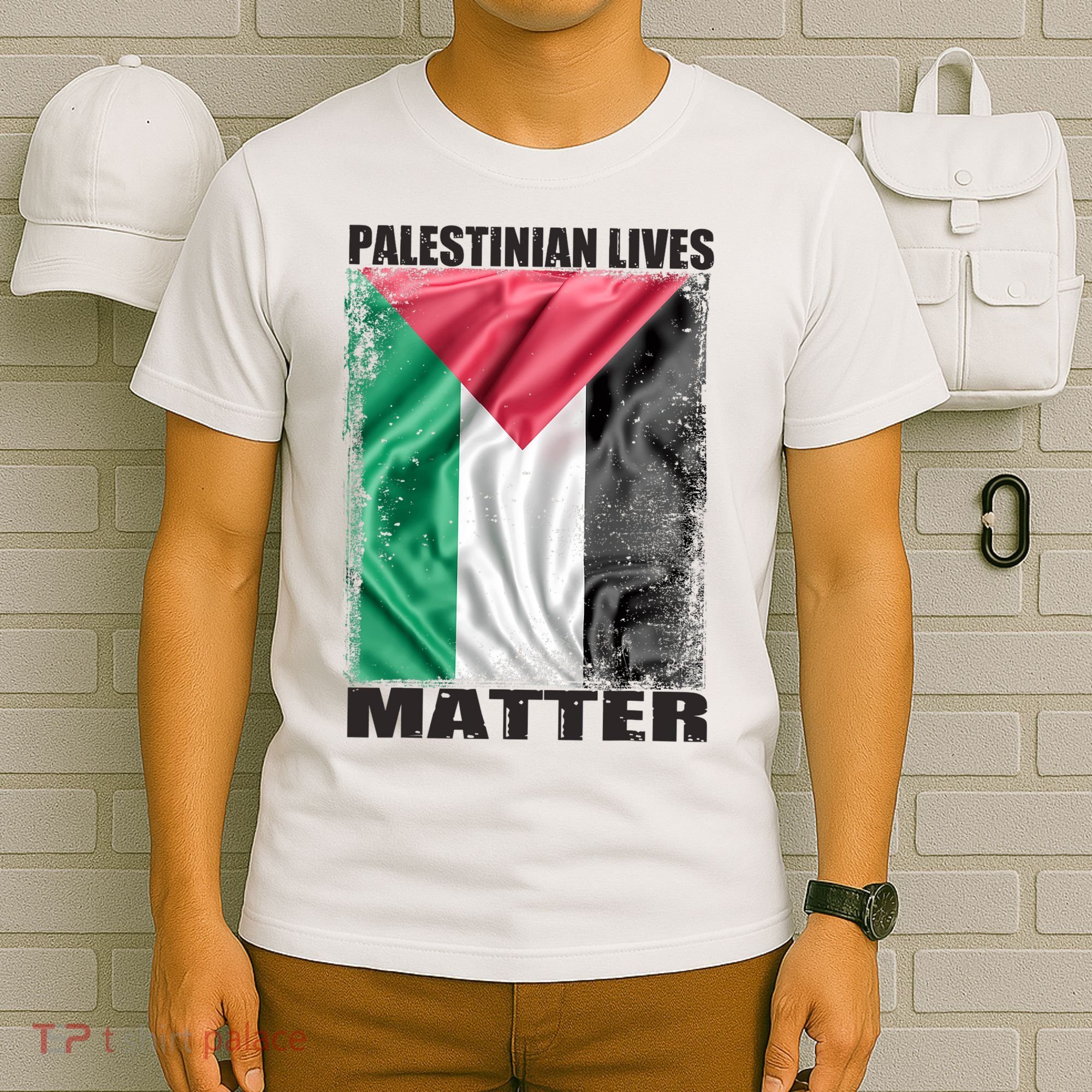 Palestinian Lives Matter Free Palestine Flag Palestinian T-Shirt