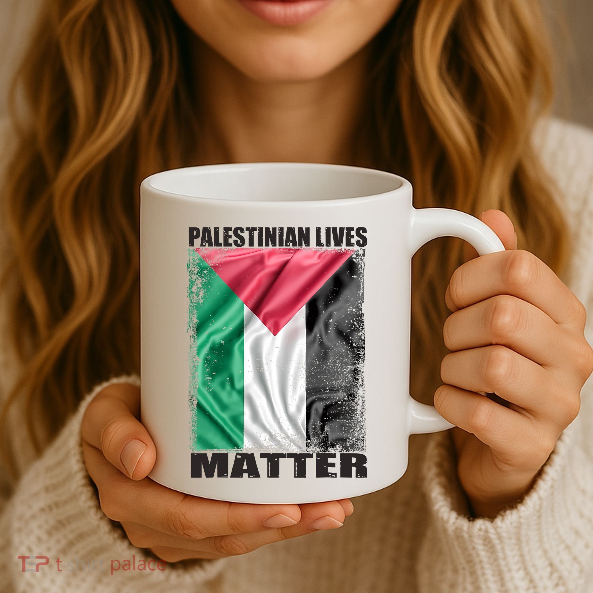 Palestinian Lives Matter Free Palestine Flag Palestinian Coffee Mug