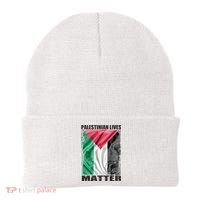 Palestinian Lives Matter Free Palestine Flag Palestinian Beanie thumb 0