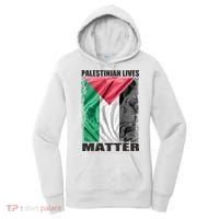 Palestinian Lives Matter Free Palestine Flag Palestinian Women's Hoodie thumb 0