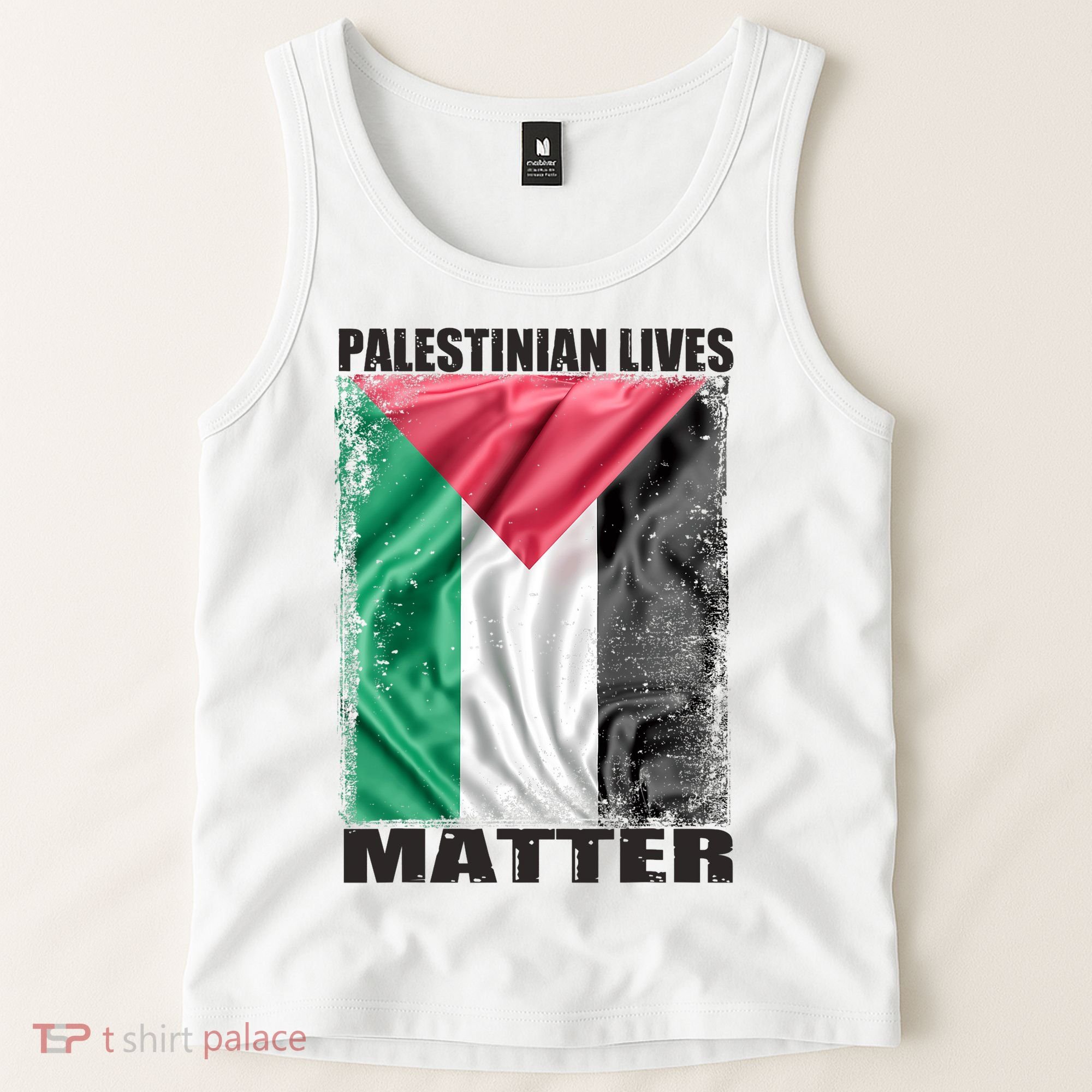 Palestinian Lives Matter Free Palestine Flag Palestinian Tank Top