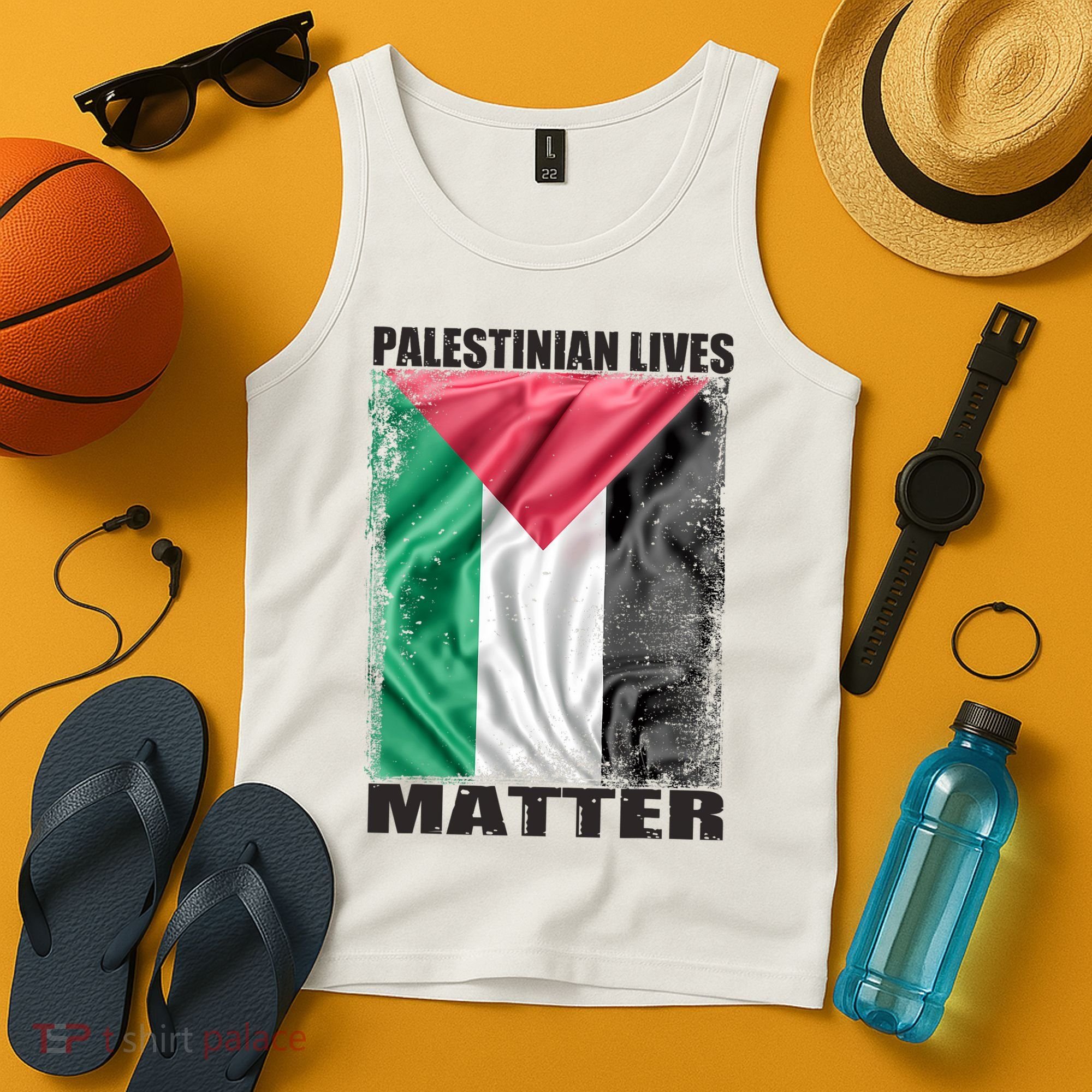 Palestinian Lives Matter Free Palestine Flag Palestinian Tank Top