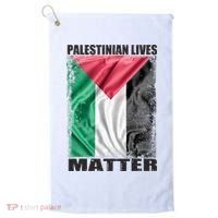 Palestinian Lives Matter Free Palestine Flag Palestinian Golf Towel thumb 0
