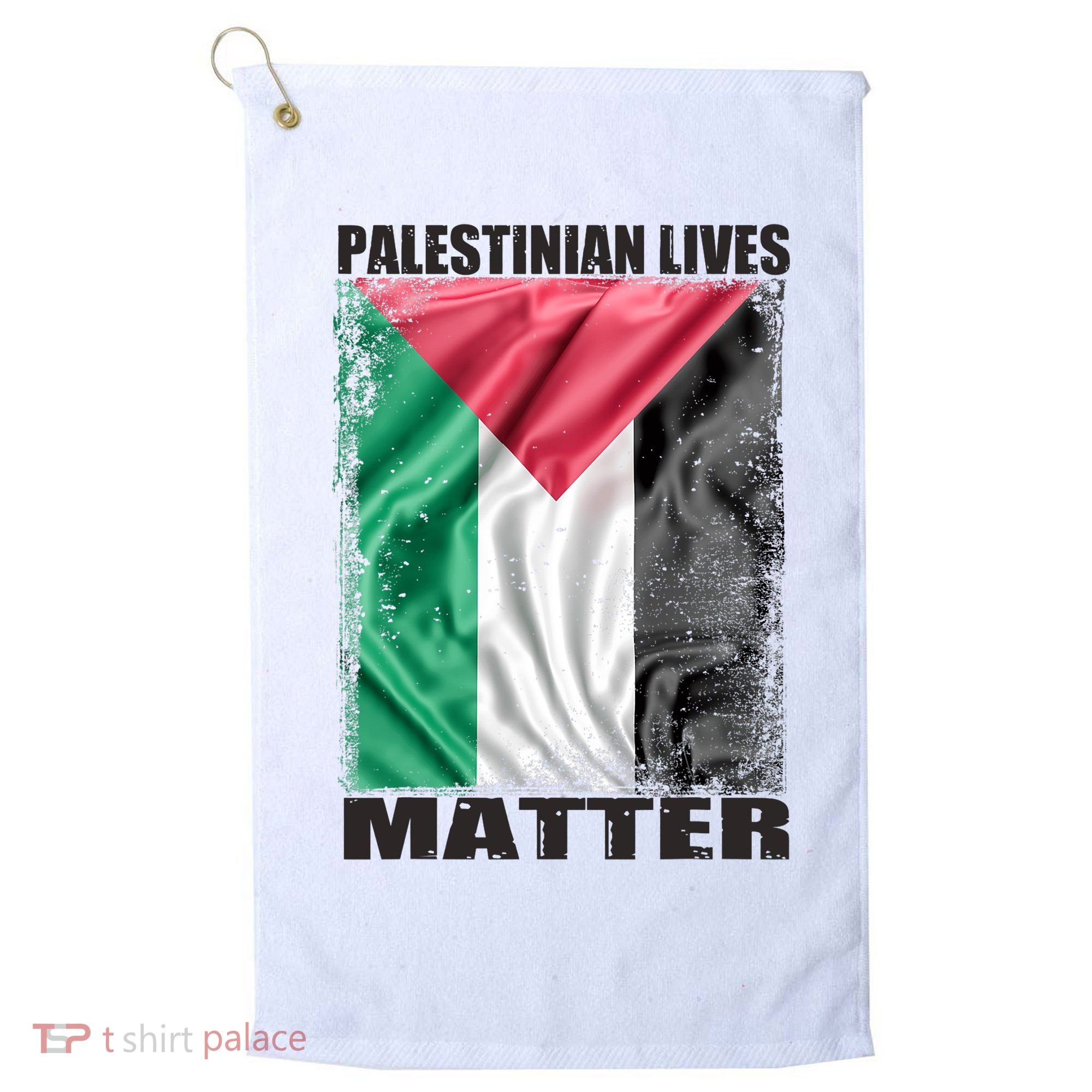 Palestinian Lives Matter Free Palestine Flag Palestinian Golf Towel