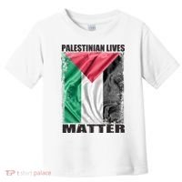 Palestinian Lives Matter Free Palestine Flag Palestinian Toddler T-Shirt thumb 0